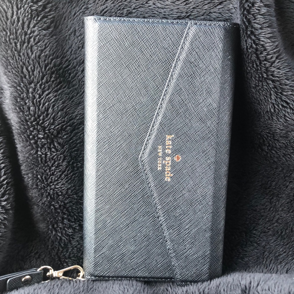 Kate ♠️ Spade Saffiano NWOT iphone8 plus casefolio